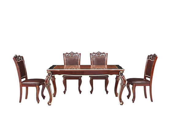 table de salle à manger minimaliste moderne d'hôtel de marbre de 161x96x77cm