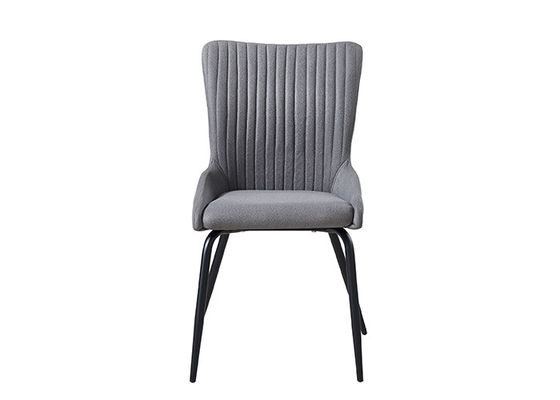Chaises d'Art Restaurant Upholstered Seat Dining de fer
