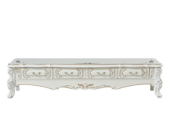 Cabinet européen en bois solide de table basse de style de résine
