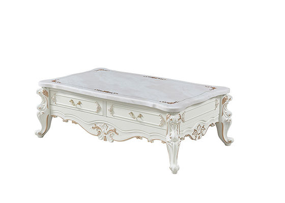 Ensemble TV de Cabinet en bois solide et de table basse du granit généreux