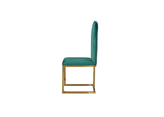 Chaises dinantes capitonnées en cuir nordiques à la mode