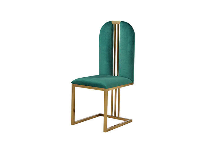 Chaises dinantes capitonnées en cuir nordiques à la mode
