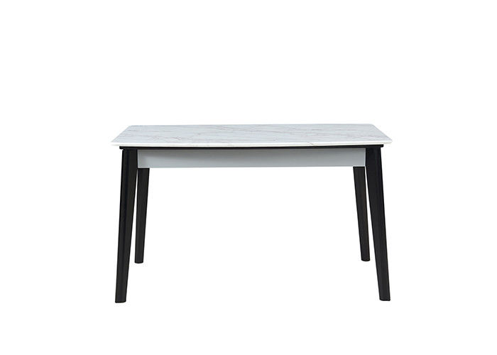 Table de salle à manger d'ardoise de meubles de salle à manger de dalle de roche