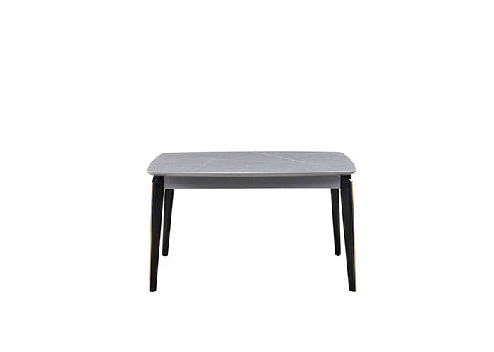 Table de salle à manger moderne de forces de défense principale de panneau de roche de la mode ISO9001
