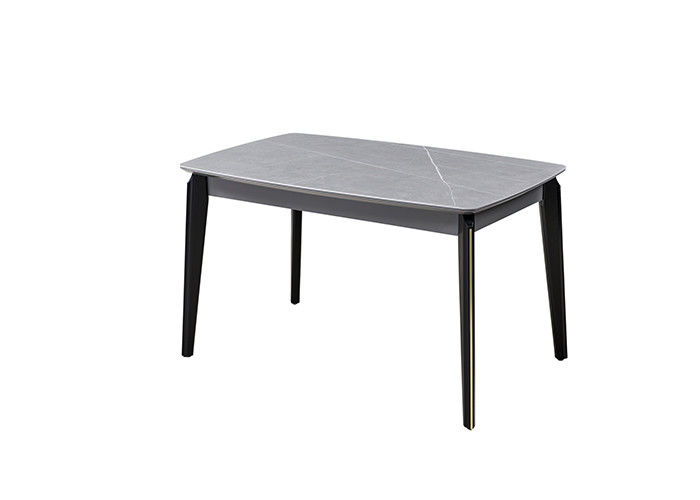 Table de salle à manger moderne de forces de défense principale de panneau de roche de la mode ISO9001