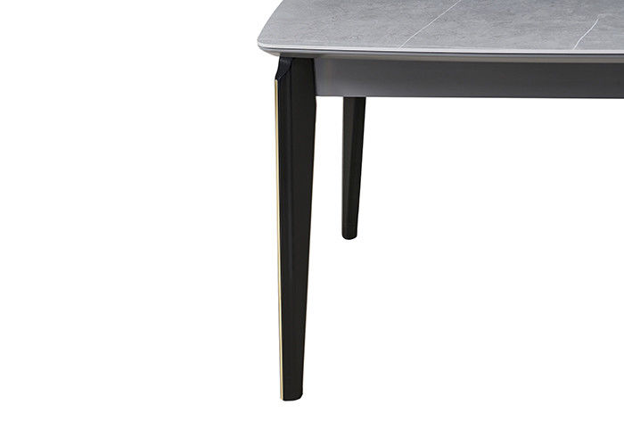 Table de salle à manger moderne élégante de conseil rectangulaire de densité
