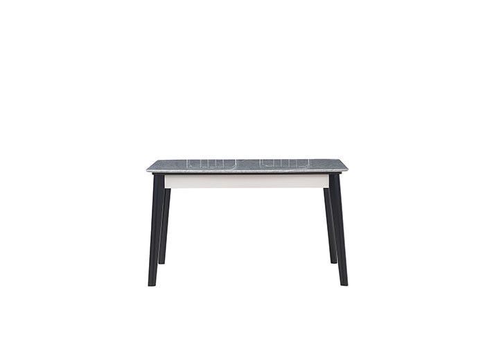 Table de salle à manger nordique de granit de restaurant simple de forces de défense principale