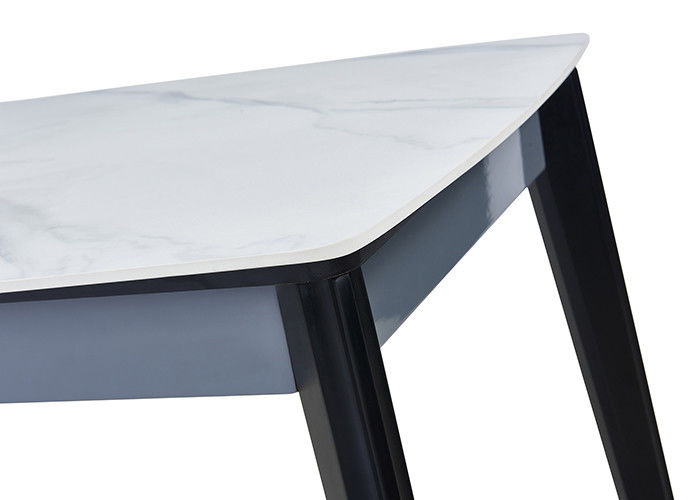 Table de salle à manger ISO9001 de marbre nordique en bois solide élégante