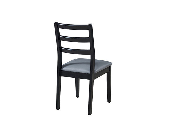 ISO9001 Gray Upholstered Dining Chairs foncé