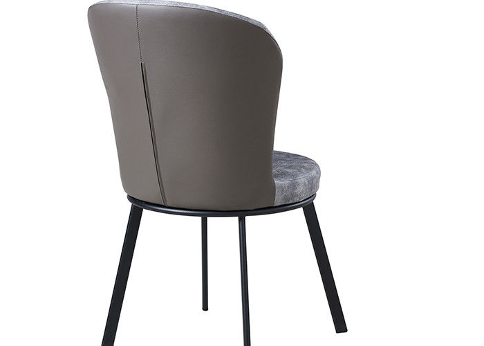 ISO9001 minimaliste Grey Family Cushioned Dining Chairs