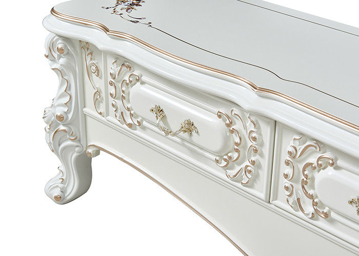 Noble et ensemble de luxe élégant de Cabinet et de table basse de TV