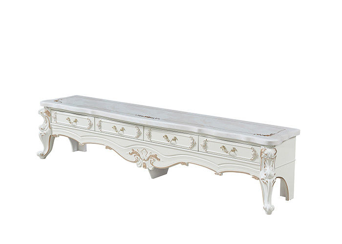Ensemble de marbre de Cabinet en bois solide et de table basse de TV