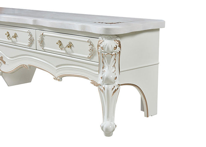 Ensemble de marbre de Cabinet en bois solide et de table basse de TV