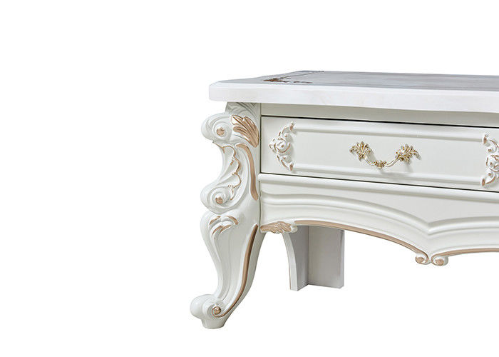 Ensemble de marbre de Cabinet en bois solide et de table basse de TV