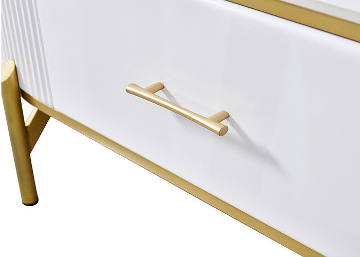 Ensemble en bois en caoutchouc à la mode de table basse d'unité du cadre TV