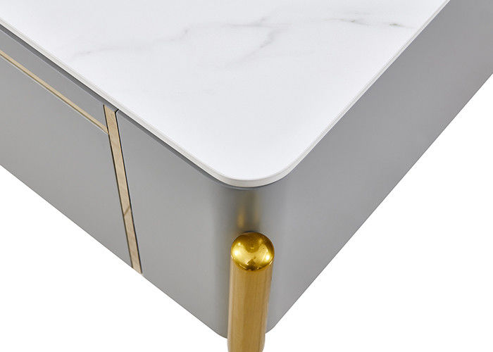 Unité et table basse de luxe légères de la dalle TV de roche