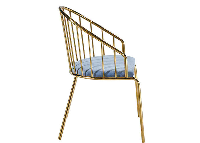 Chaises généreuses de café de restaurant d'acier inoxydable de 80cm