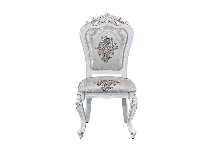 Chaises capitonnées de luxe de salle à manger de style européen
