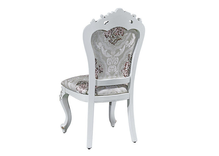 Chaises capitonnées de luxe de salle à manger de style européen