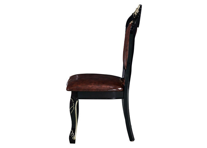 Chaises dinantes européennes d'hôtel, chaises ISO9001 dinantes en bois solides
