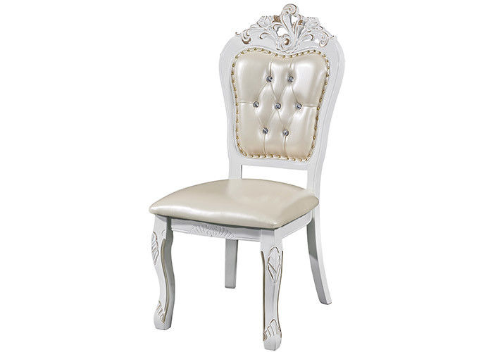 Style européen en bois solide dinant des chaises
