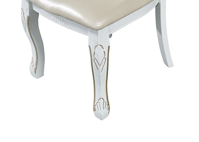 Style européen en bois solide dinant des chaises