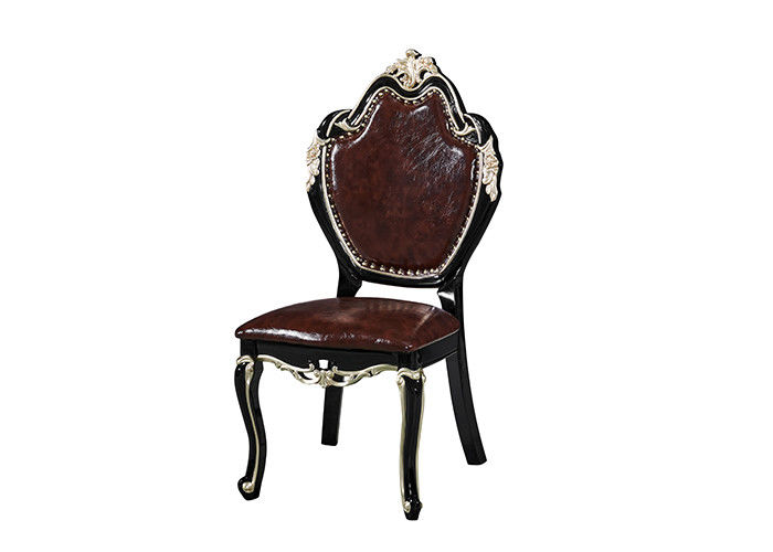 Bois solide de famille dinant des chaises