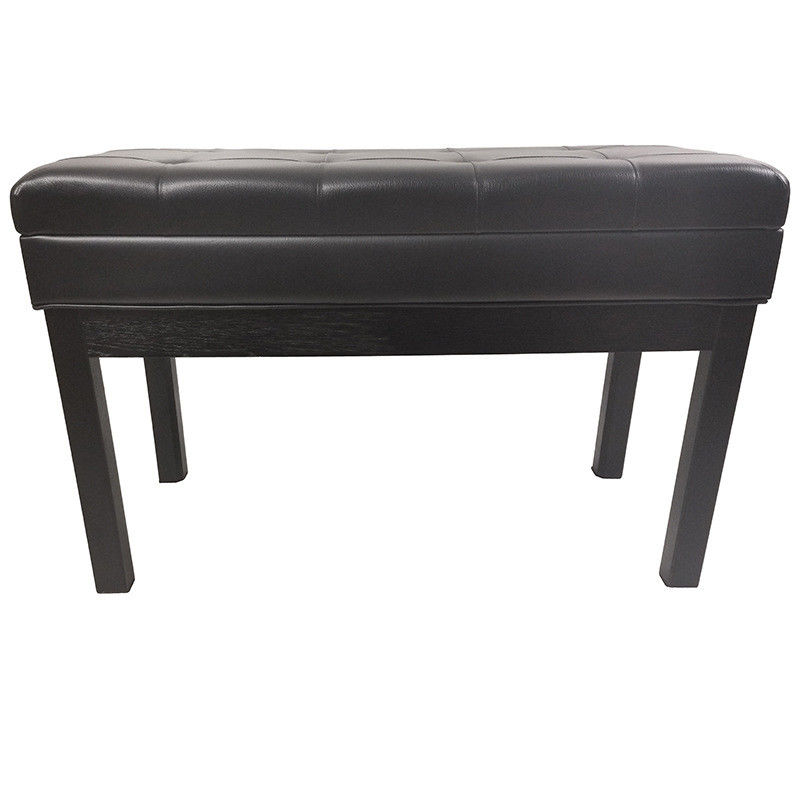 Tabouret de piano antique en cuir d'Odm de stockage double Ottoman 86cm grands