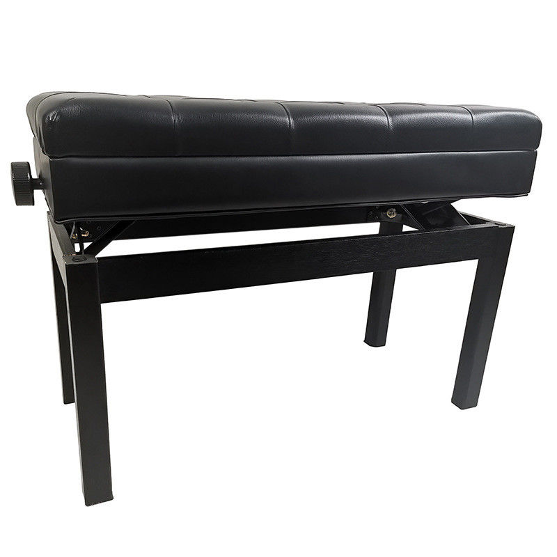 Tabouret de piano antique en cuir d'Odm de stockage double Ottoman 86cm grands
