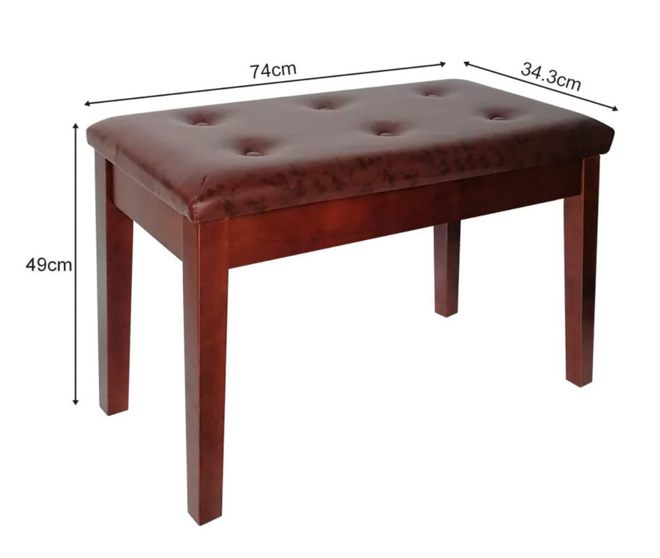 Taille des selles de piano de double d'Odm de salon de salle de classe 34.3cm